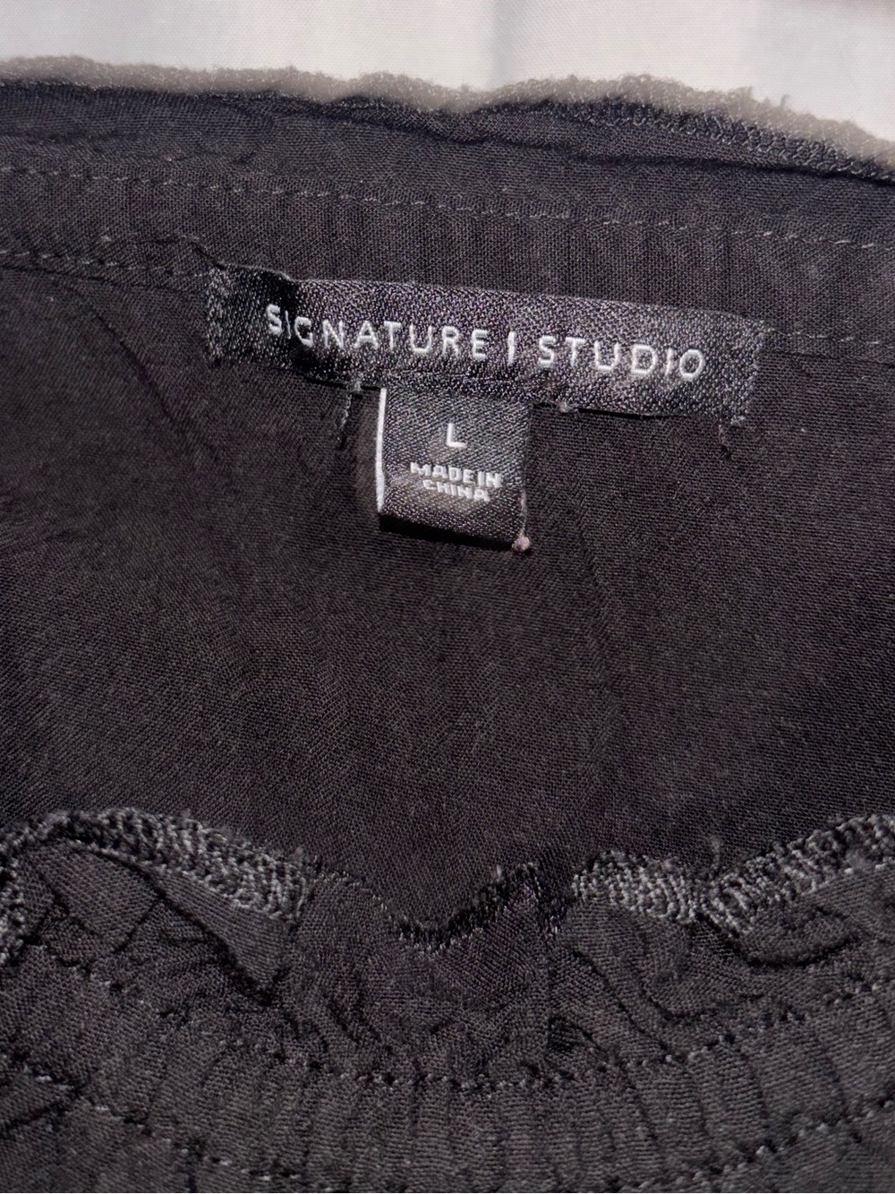 Signature Studio Tunic with Cream Embroidery - Picture 8 of 8